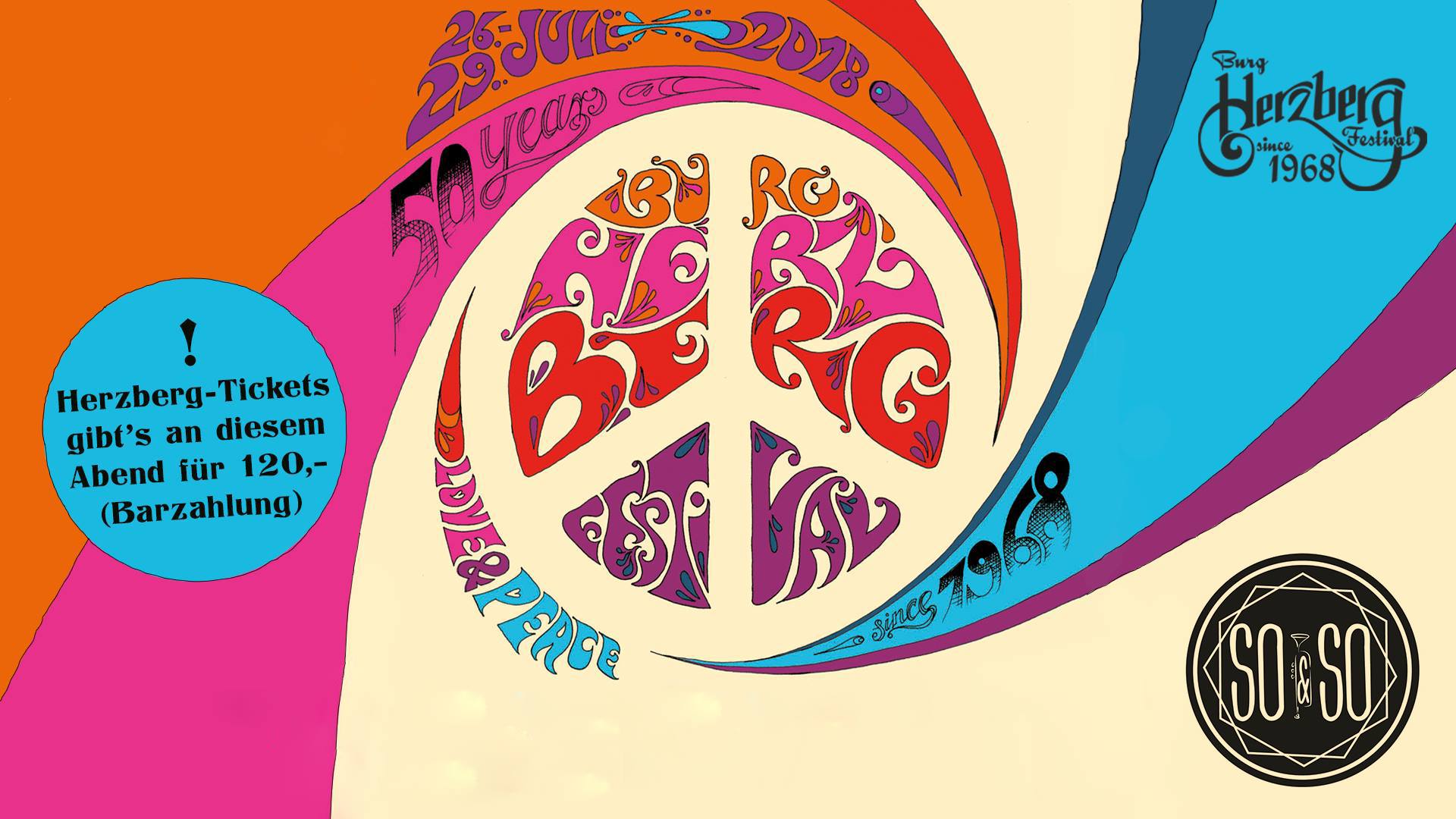 Warm-Up Hippie Convention - 50 Jahre Burg Herzberg Festival