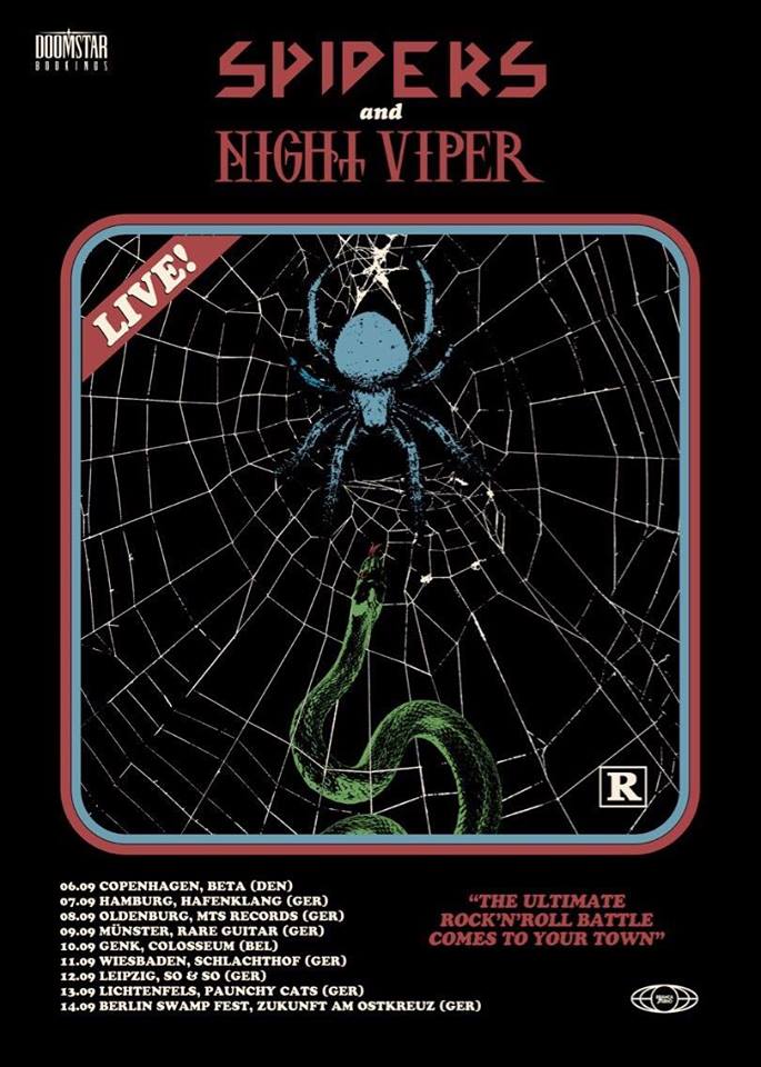 Spiders & Night Viper *LIVE*