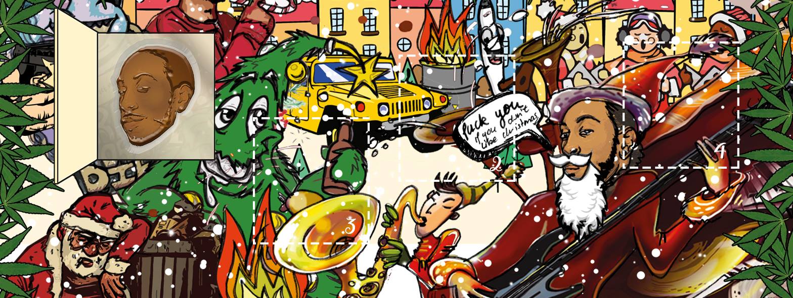 Ludacrismas 1. Advent //w Girls auf Chill + Sanoj